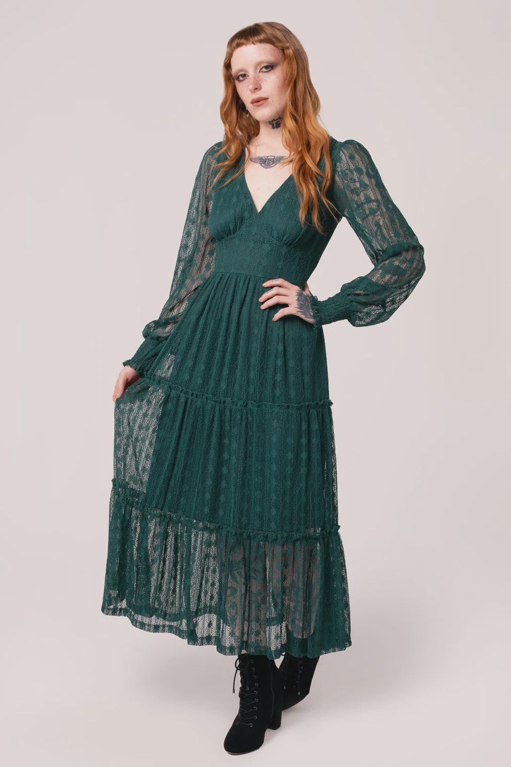 Rhianne Dress [GREEN]