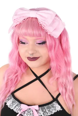 Zoe Pink Headbow