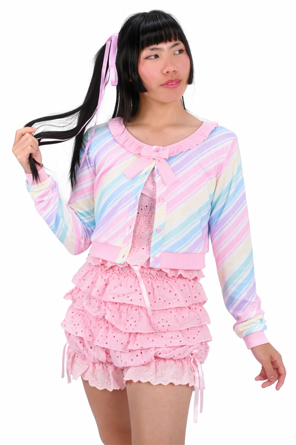 Candy Stripe Cardigan
