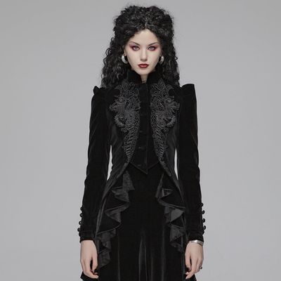 Redingote WY-1045 [NOIR] [PLUS]