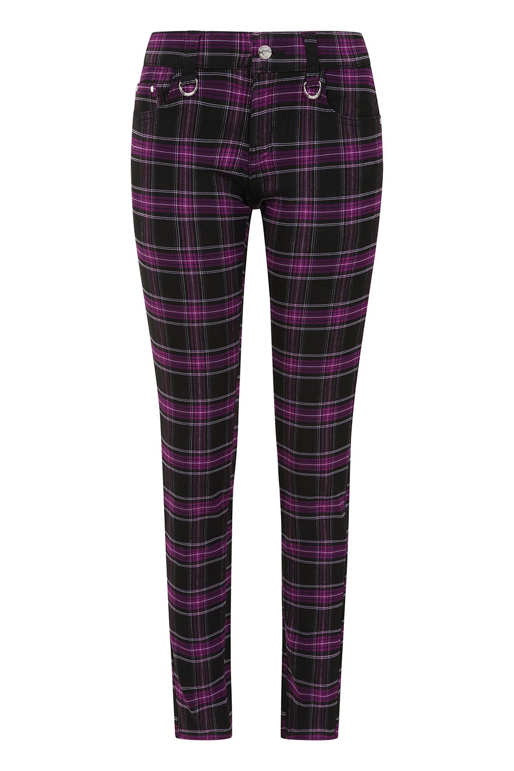 Forever Yours Pants [TBN405] [PURPLE TARTAN]