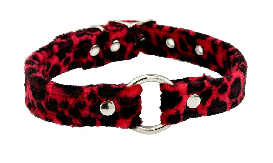 Leopard Choker CK169L [RED]