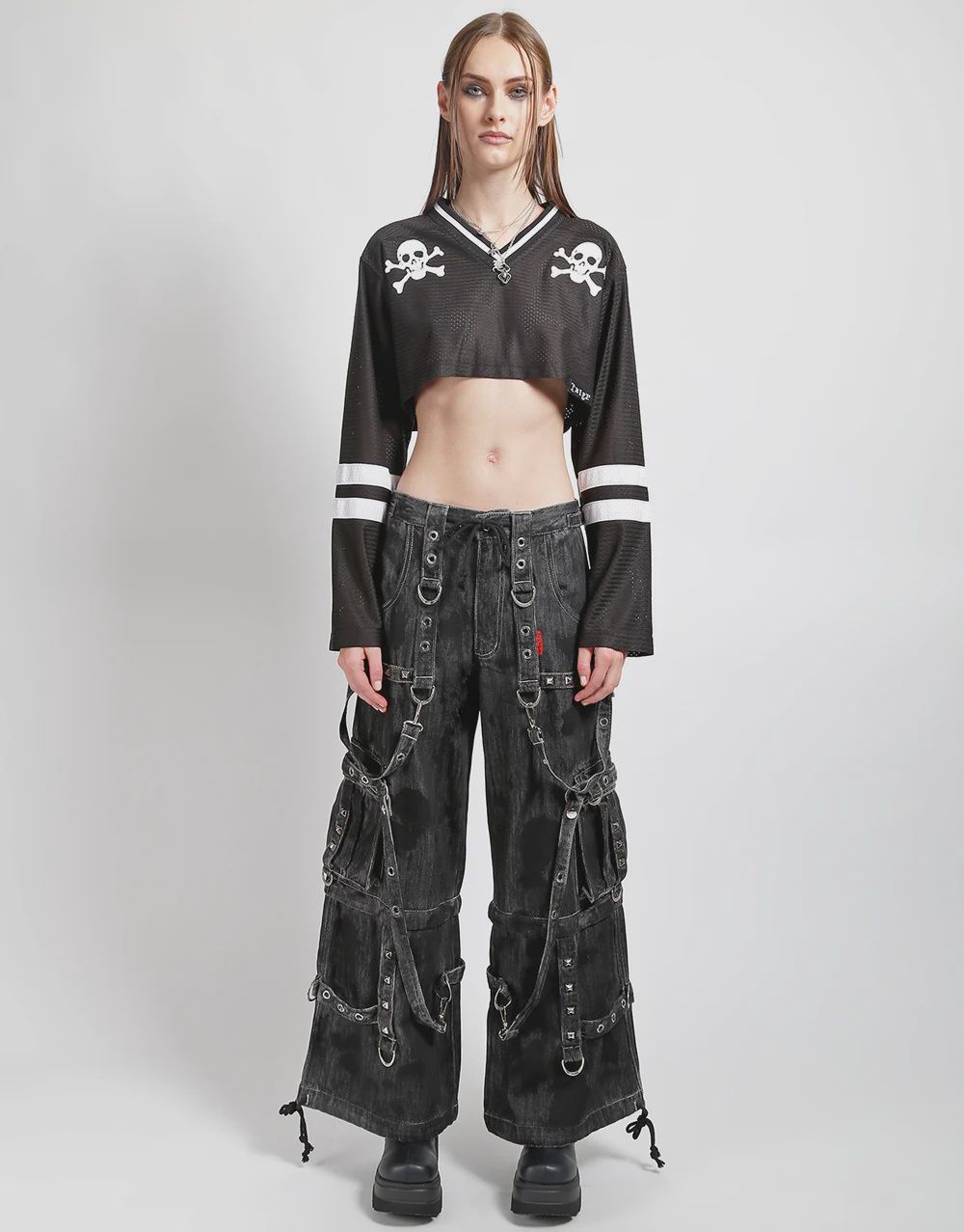 Strap Black Ink Pants [JM7155MK]