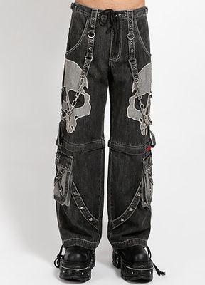 Skull Scare Denim Pants [JM7726M]
