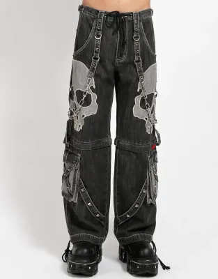 Skull Scare Denim Pants [JM7726M]