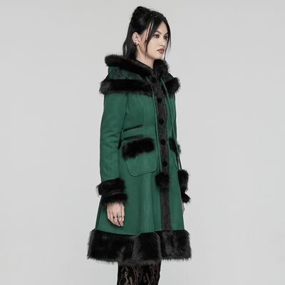 Manteau automne / hiver LY-045 [VERT]