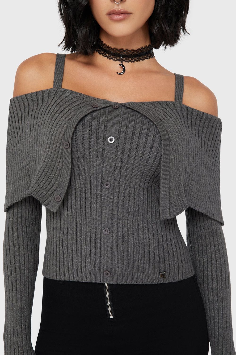 Dusk Empress Knit Top