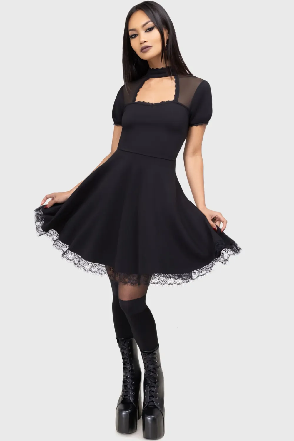 Draculana Skater Dress