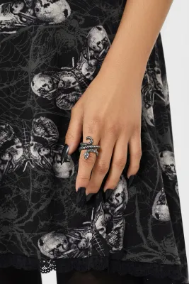 Vipers Sting Adjustable Ring