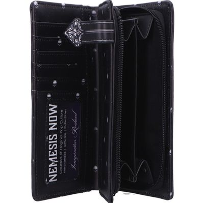 Baroque Skull Embossed Wallet [B7257C25]