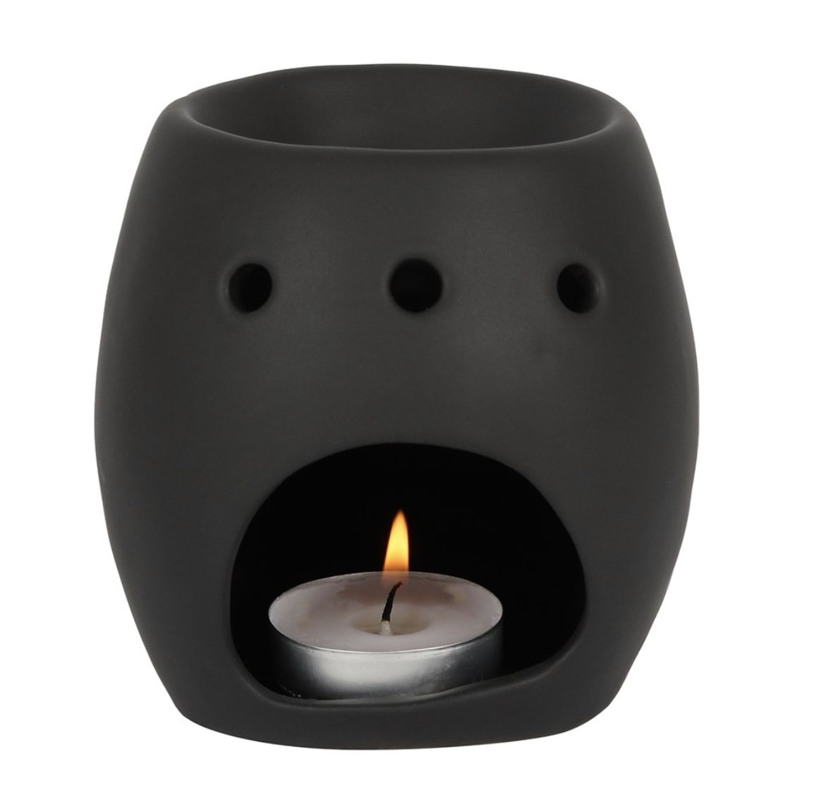 Black Skull Oil Burner [OB_46330]