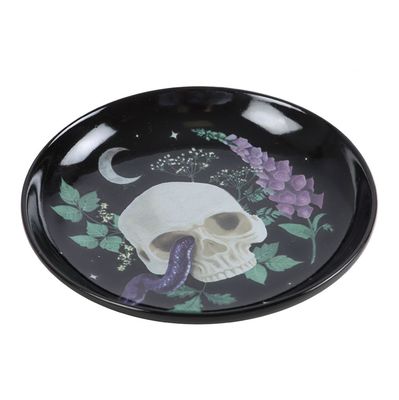Venom &amp; Vines Skull Trinket Dish [VE_04626]