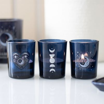 Blue Moon Votive Candle Holders [BM_60926]