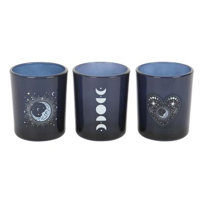 Blue Moon Votive Candle Holders [BM_60926]