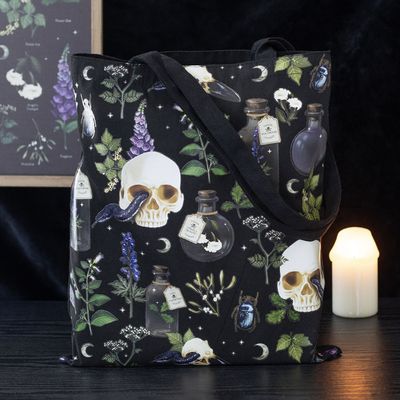 Venom &amp; Vines Tote Bag [VE_05526]