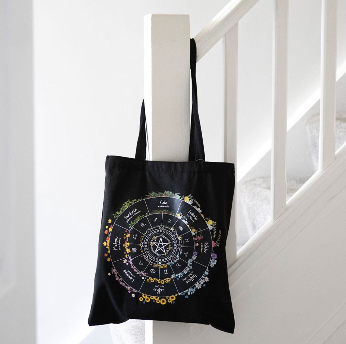 Wheel of the Year Tote Bag [YR_24526]