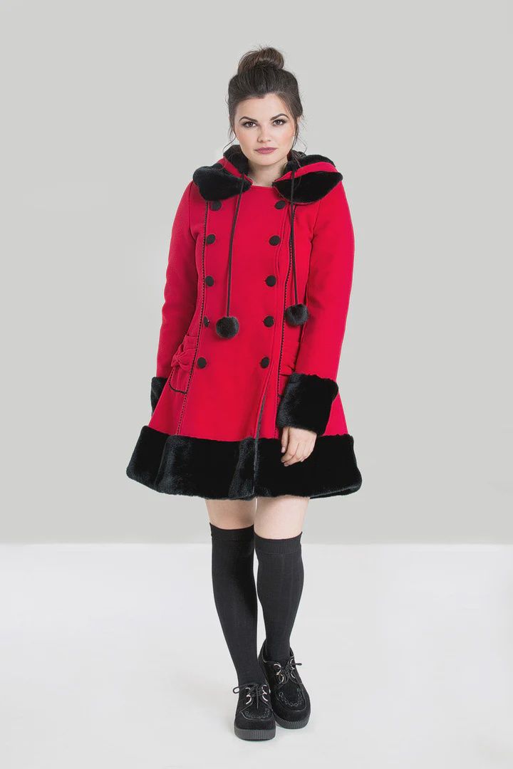 Sarah Jane Winter Coat [RED]