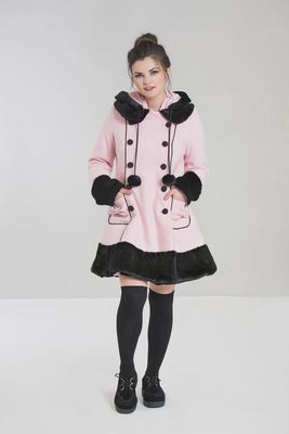 Sarah Jane Winter Coat [PASTEL PINK]