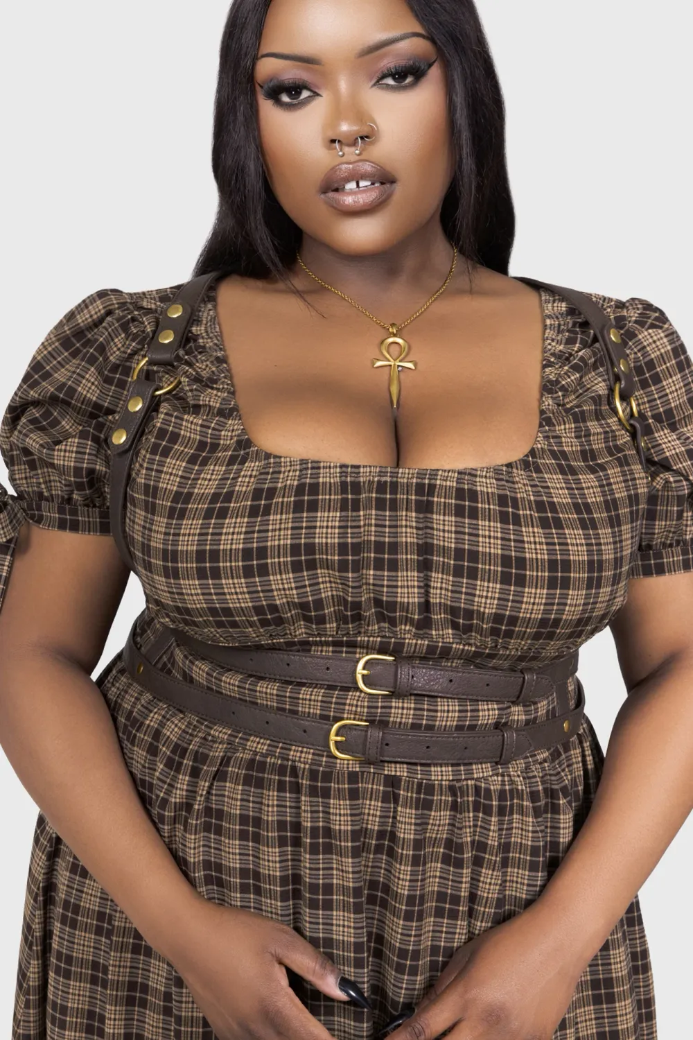 Wanda Harness [BROWN] [PLUS]