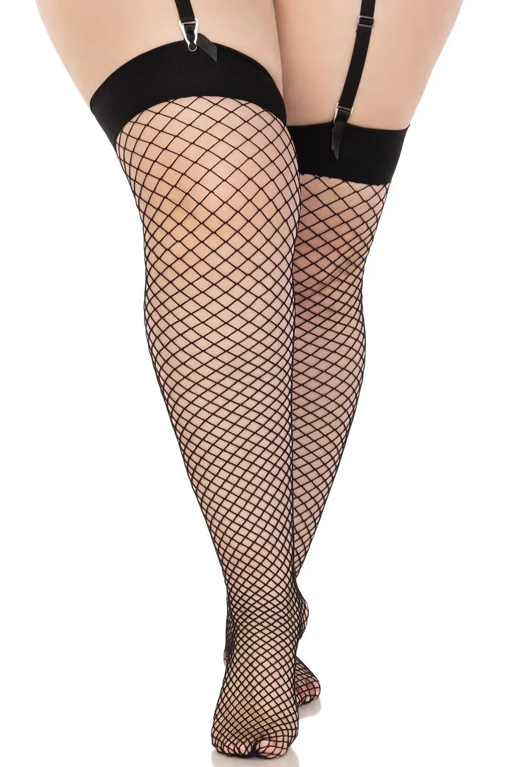Bas Thigh Hi Fishnet [PLUS]  / LA9036Q