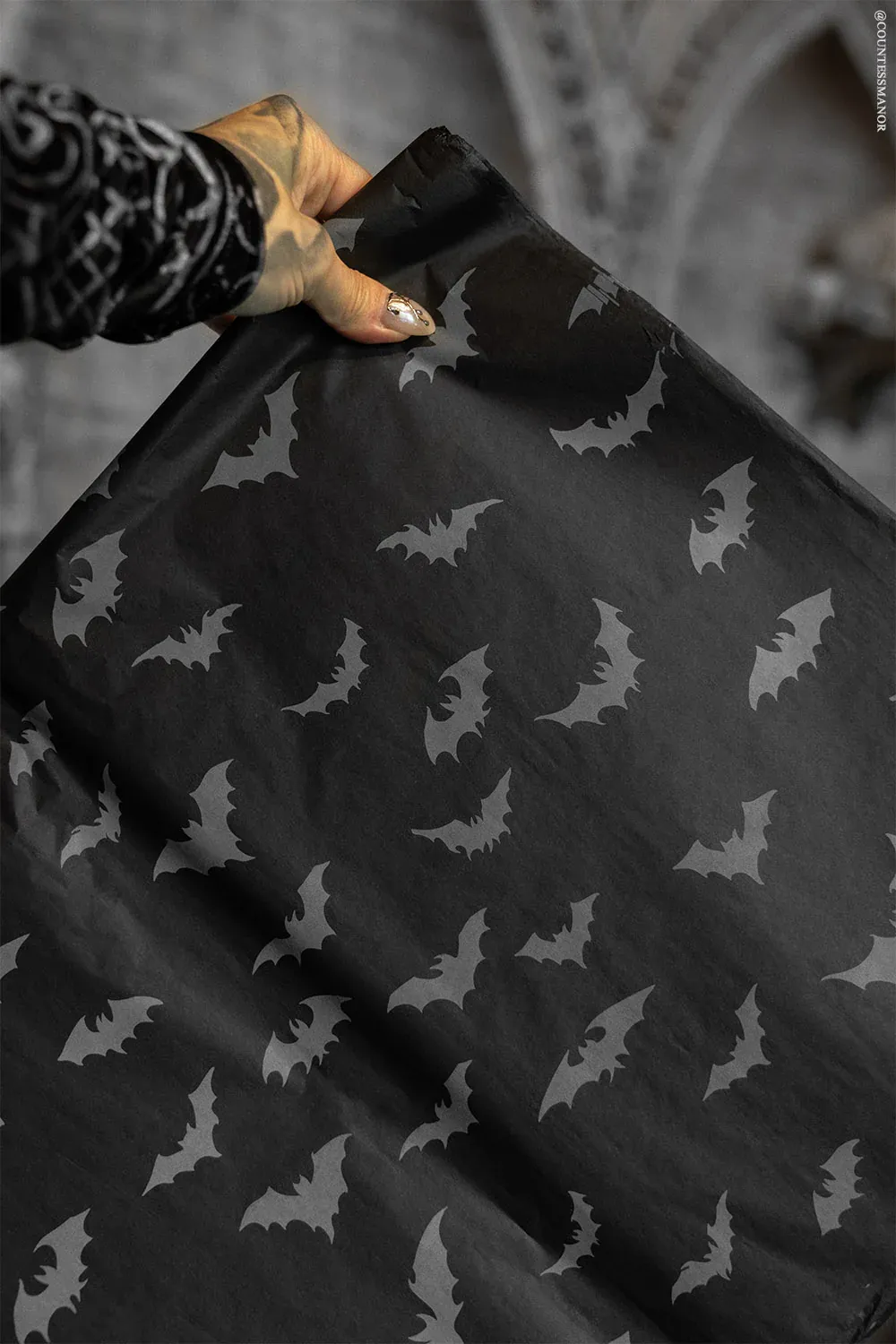 Spooky Bats Silk Paper [LOT OF 10]
