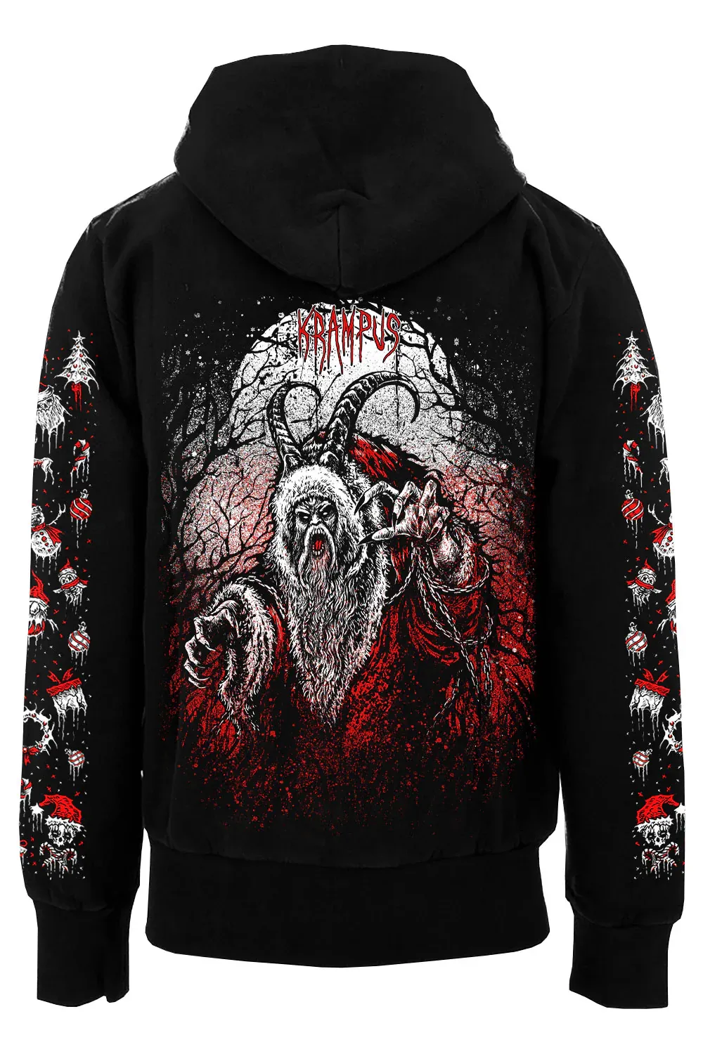 Naughty List Krampus Unisex Hoodie
