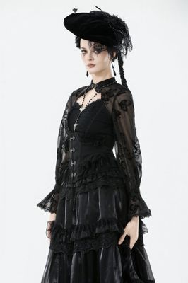Ruffled Underbust Corset CW100
