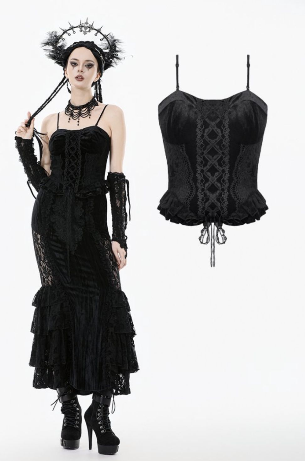 Bustier Velvet CW101 [PLUS]