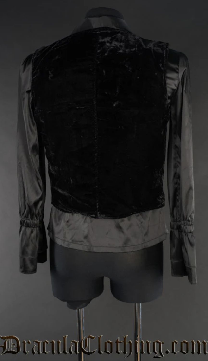 Aristocrat Black Velours Tailcoat