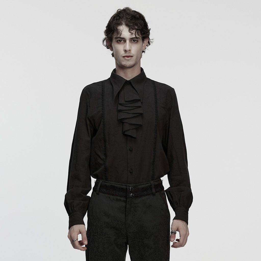 Shirt WY-1855 [BLACK] [PLUS]