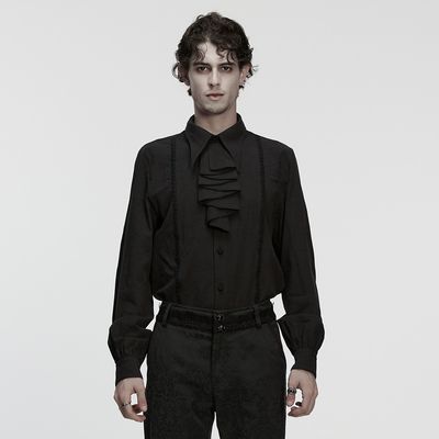 Shirt WY-1855 [BLACK] [PLUS]