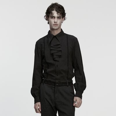 Shirt WY-1855 [BLACK] [PLUS]