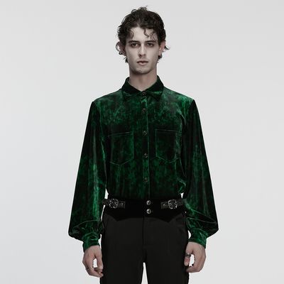 Shirt WY-1864 [GREEN] [PLUS]