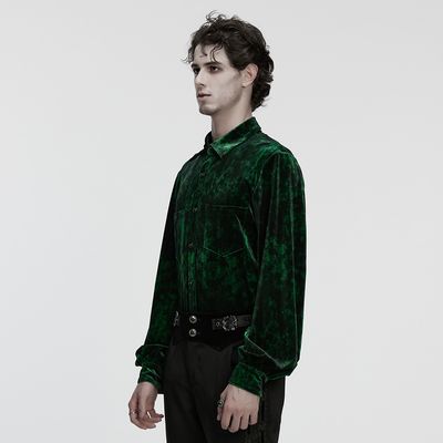 Shirt WY-1864 [GREEN] [PLUS]