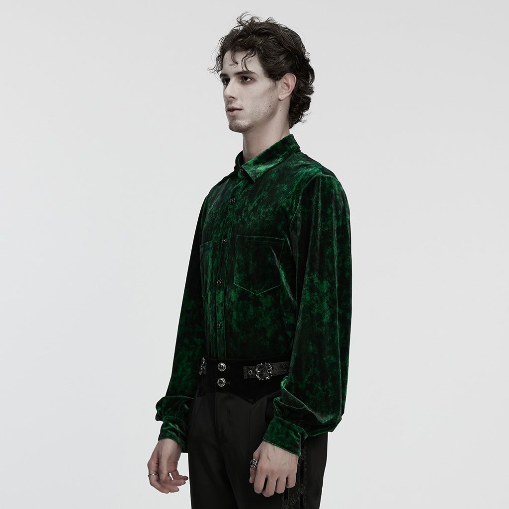 Shirt WY-1864 [GREEN] [PLUS]