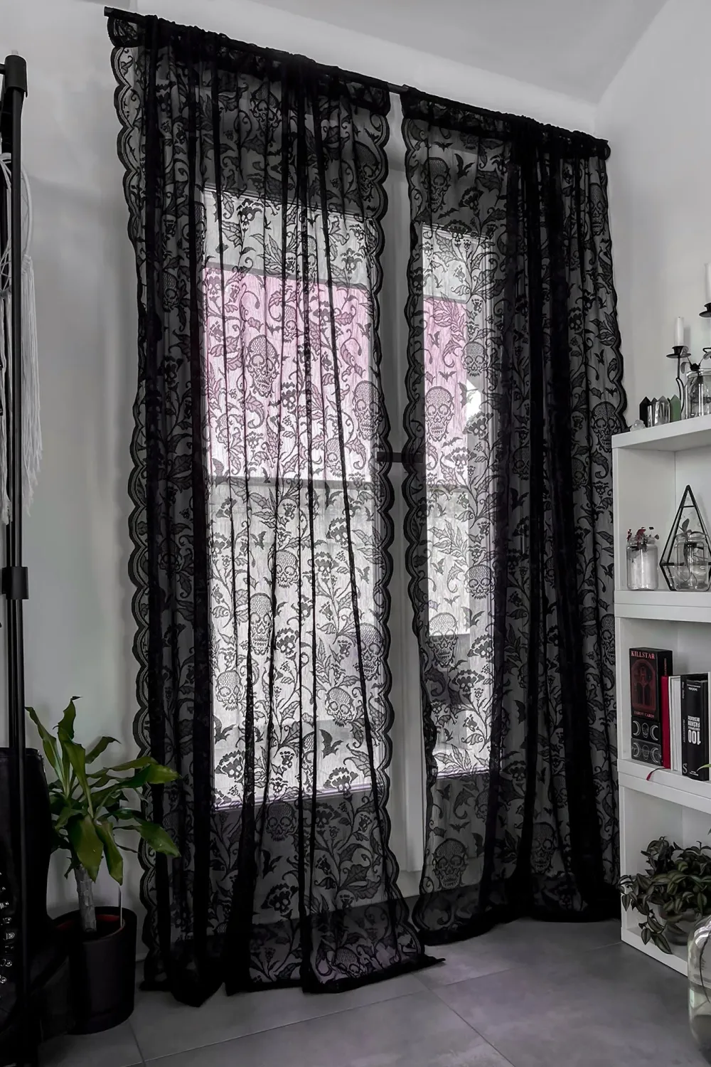 Asra Lace Curtain [SET OF 2]