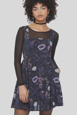 Dusk's Garden Mini Dress