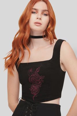 Snakeheart Corset Top