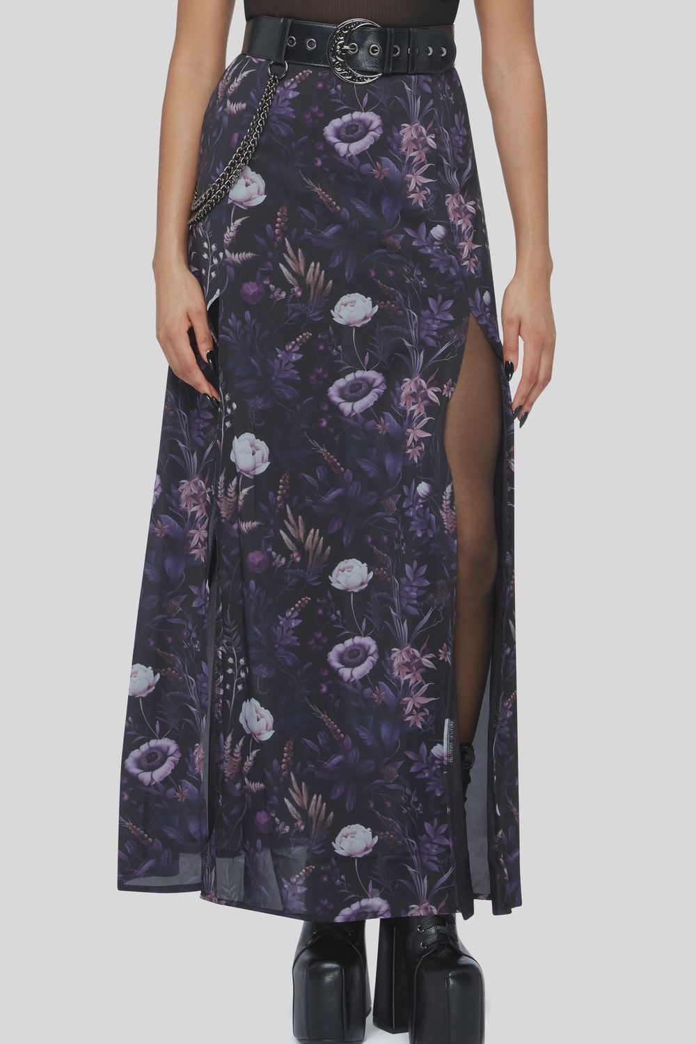 Dusk's Garden Maxi Skirt