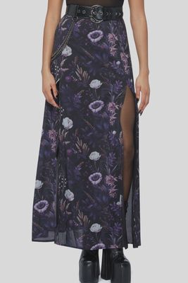 Dusk's Garden Maxi Skirt
