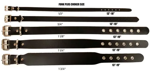 Choker Varnished Leather CK168P [NOIR]