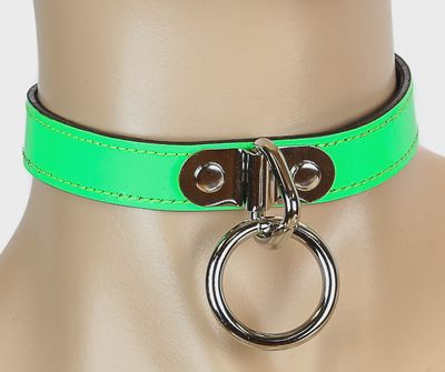 Choker Vernis CK129P [VERT]