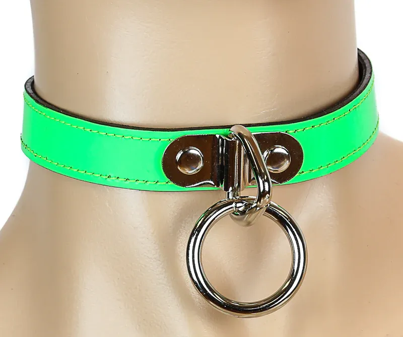 Choker Varnished CK129P [VERT]