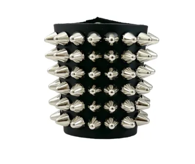 Leather and Studs GauntletFB382