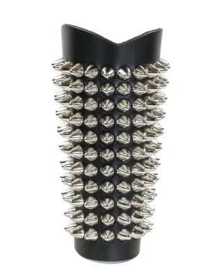 Bracelet  Gantelet Cuir et Studs ARM172