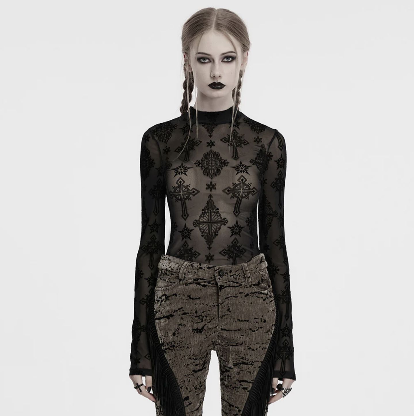 Mesh Shirt OT-990 [PLUS]