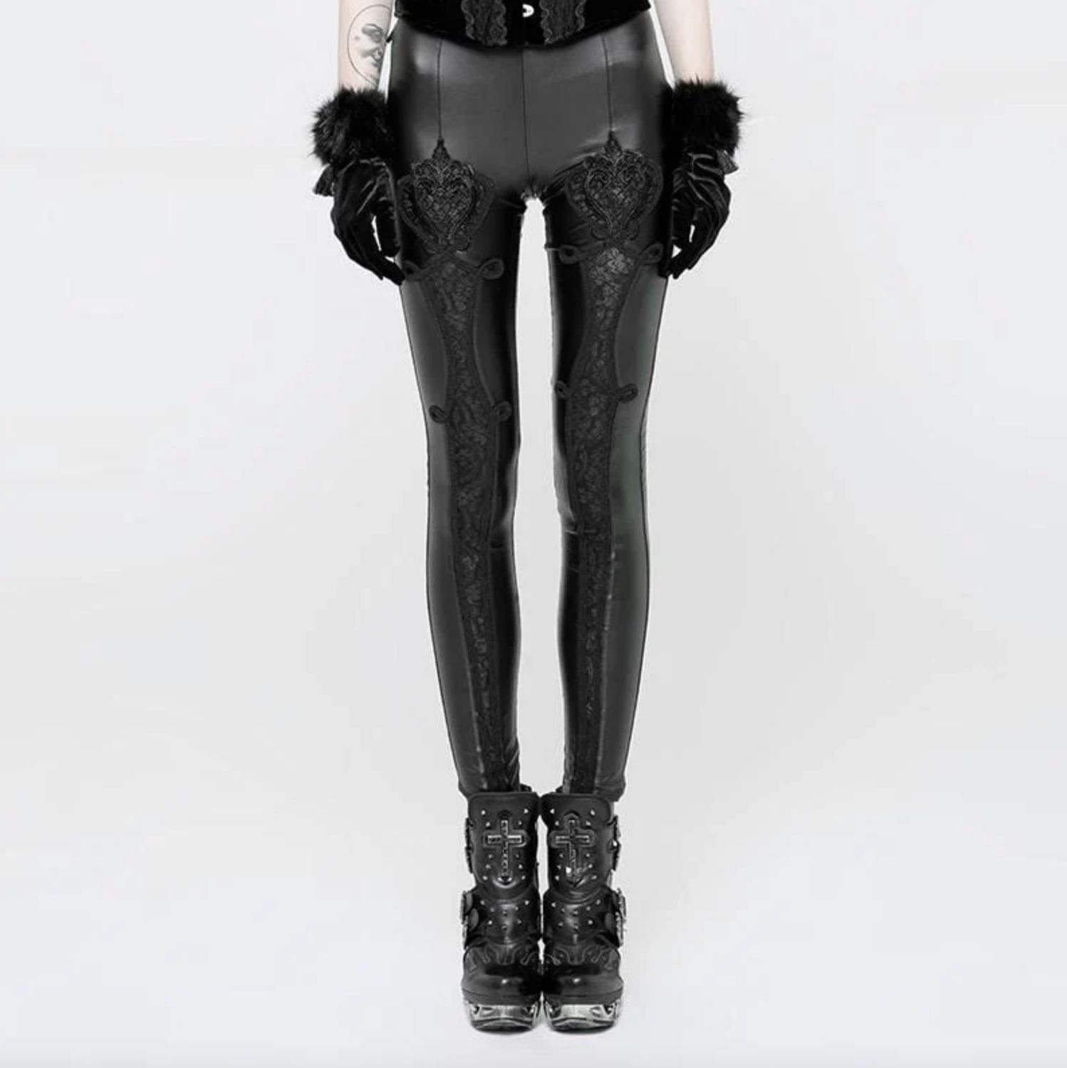 Leggings WK-328 [BLACK]