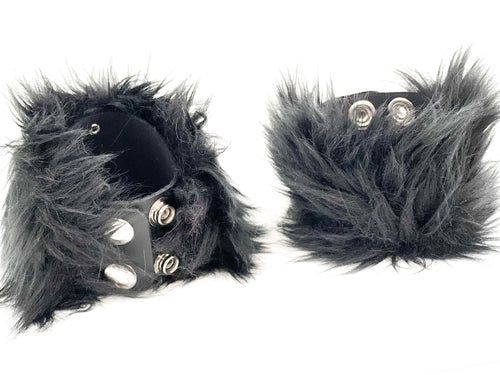 Bracelet Avec Fourrure Noire FB320