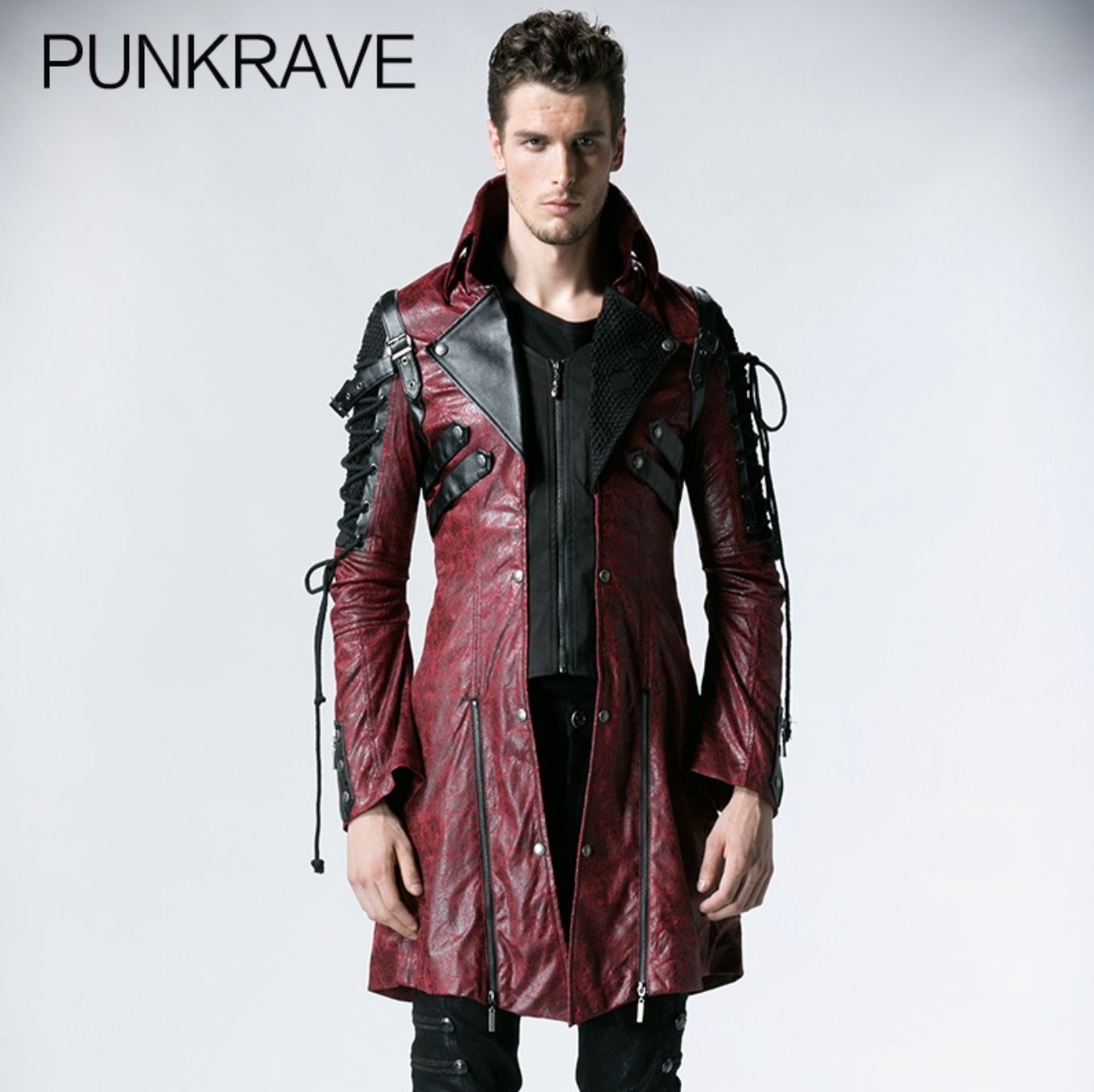 Manteau Y-349 [ROUGE] [PLUS]