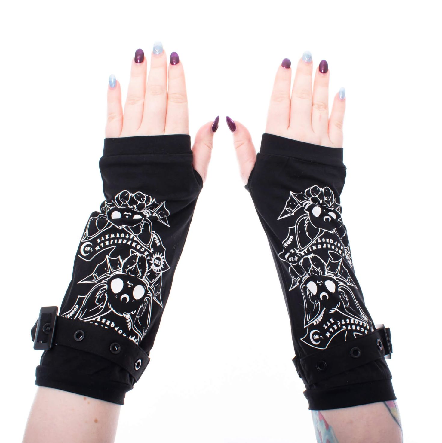 Ouija Bats Arm Warmers